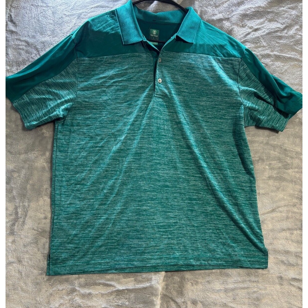 Mens L Pro Tour Air Play Golf Shirt